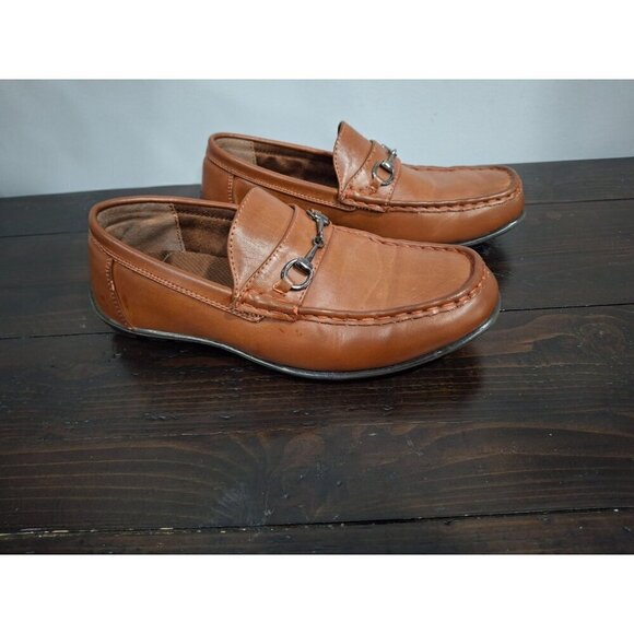 Deer Stags Kids Unisex Latch Faux Leather Slip-On/Pre-owned, Sz. 5M (Big Kid) - Picture 3 of 9